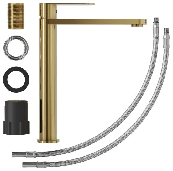 TARNBY mosdócsaptelep, 27,3 cm, polírozott sárgaréz