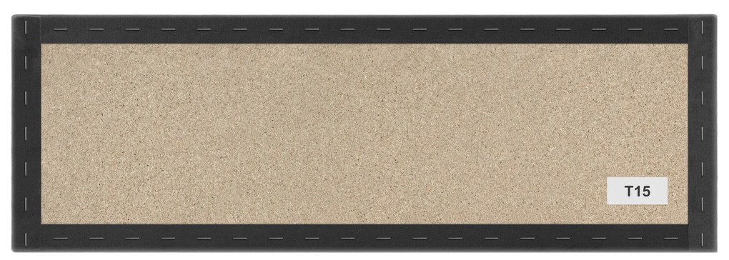 Kárpitozott panel - Téglalap - 90x30cm Szín: Krémes fehér