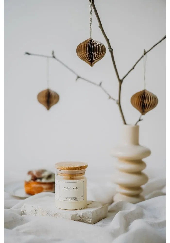 Illatos szójaviasz gyertya égési idő 40 ó #73 Pumpkin Cream – Perfumed Prague