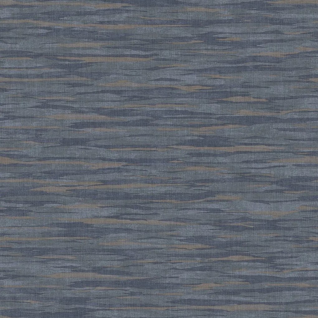 Decoprint Antibes Horizon barna-kék absztrakt vlies tapéta – AN28223