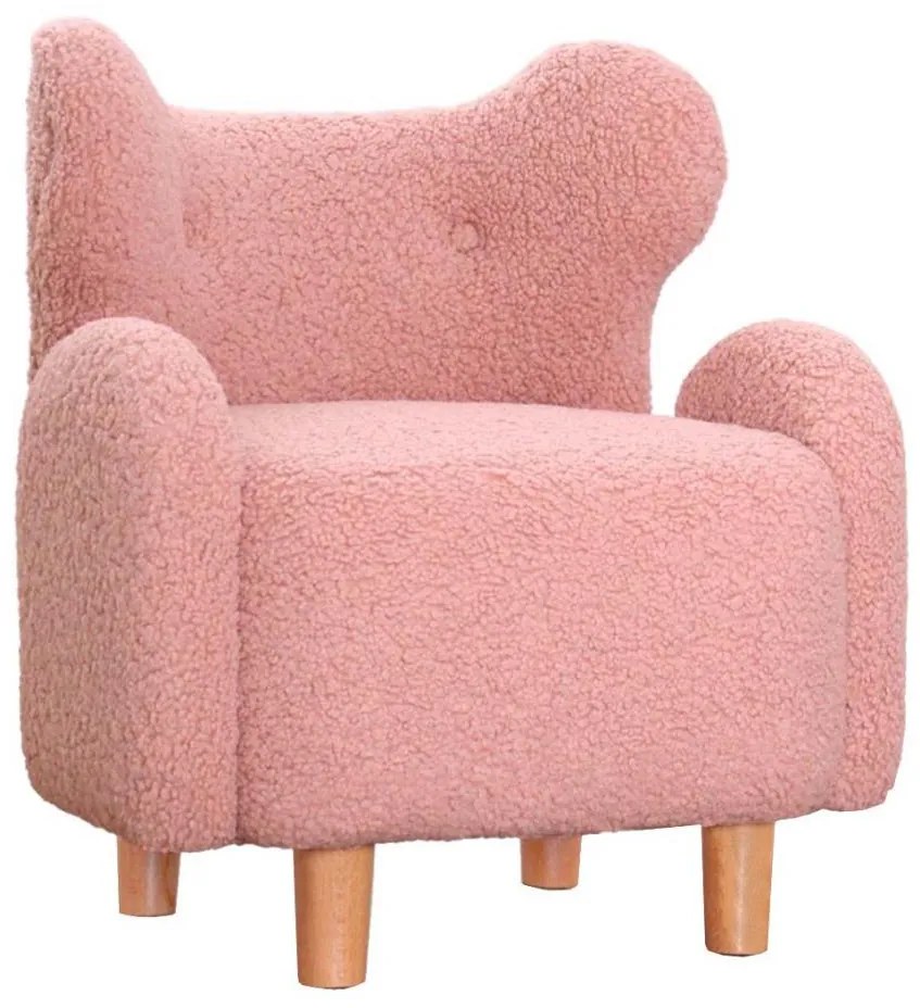 Gyerekfotel TOBI rózsaszín