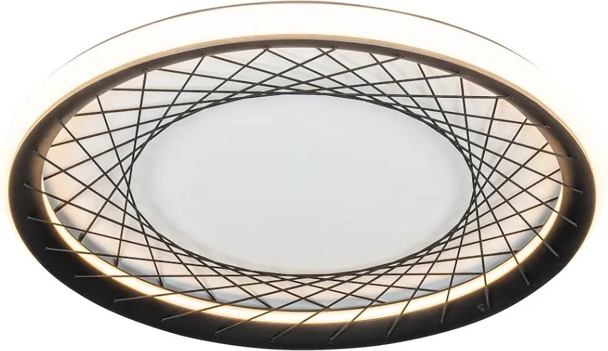 MILAGRO ML0523 NEST Kerek Mennyezeti Lámpa Fekete LED IP20