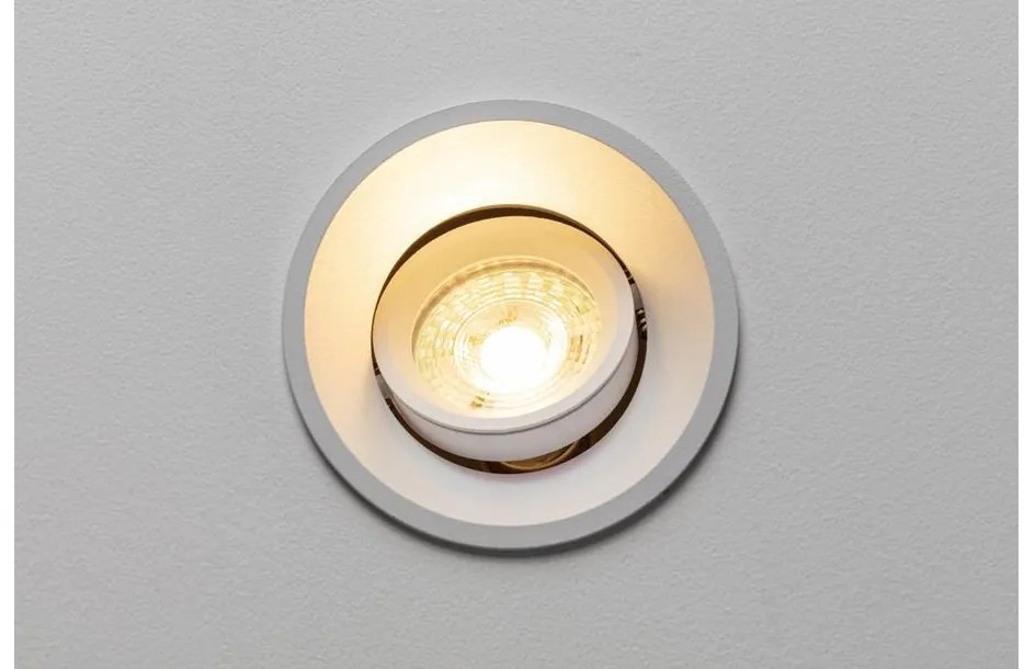 Lámpa Mennyezeti lámpatest SALTO, IP20, kör, fehér (öntött alumínium)