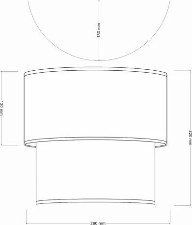 Brilagi - BOHO ECO LED fali lámpa 1xE27/10W/230V bézs