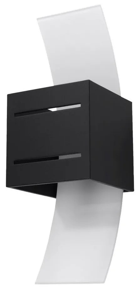 Fali lámpa LORETO 1xG9/40W/230V fekete