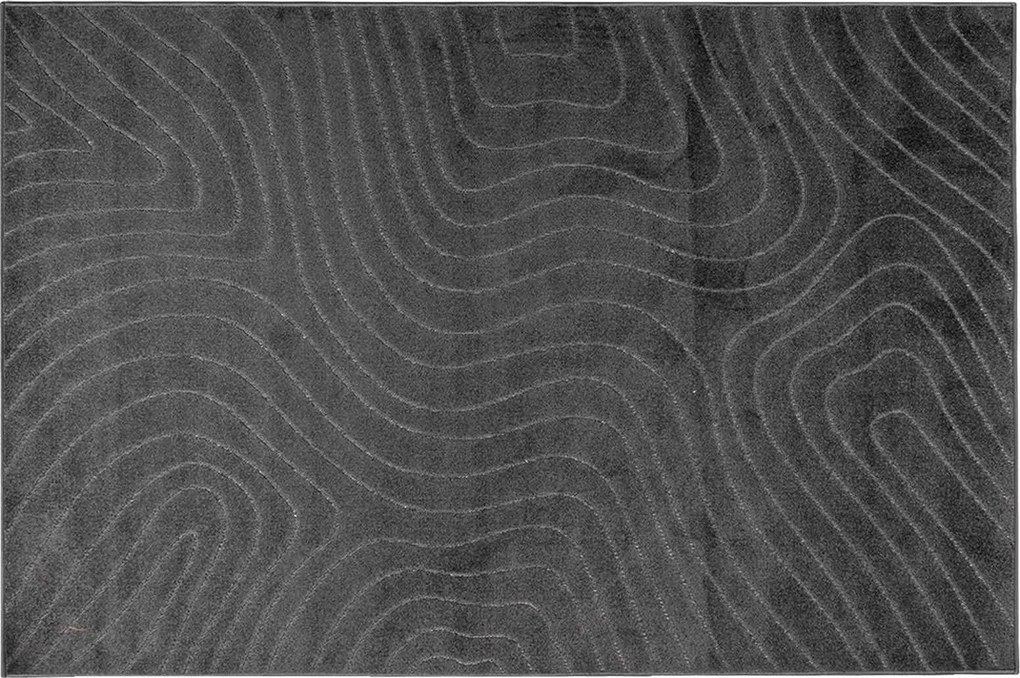vidaXL Területszőnyegek PALMERAS Antracit 280 x 200 cm Poliészter