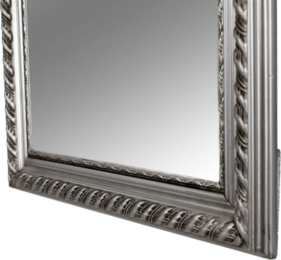 Tükör, ezüst fa keret, MALKIA TYP 5