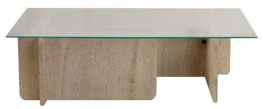 Dohányzóasztal Flavio - Travertine