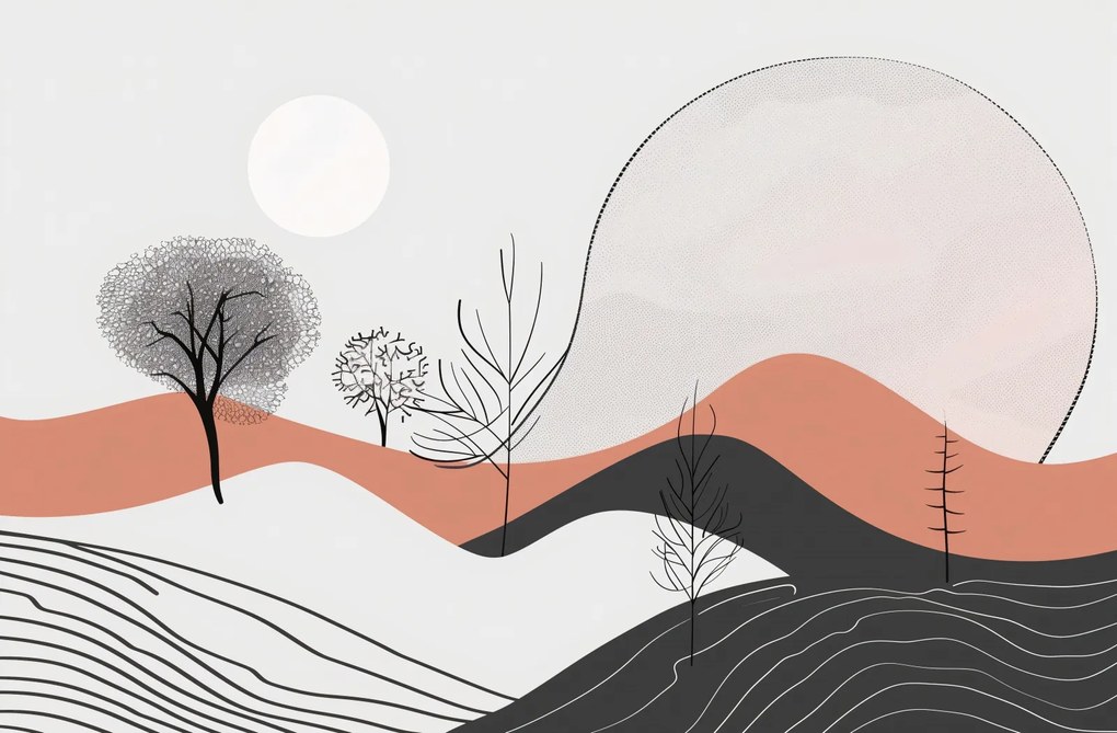 Poszter 91,5x60cm Félárnyék Kilátás