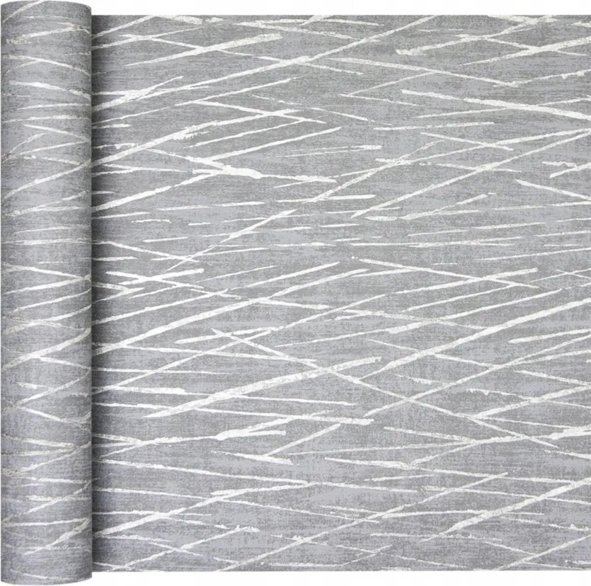 Háttérkép Dán stílus Fényes szürke fal