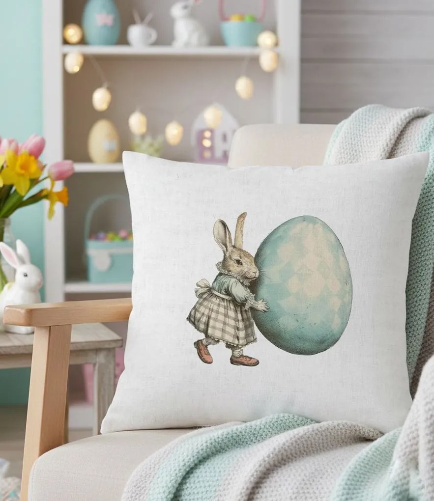 Pillow 0020 húsvéti díszpárnahuzat 43 × 43 cm
