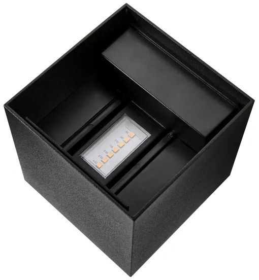 Nordlux - LED kültéri fali lámpatest MILDA LED/4,9W/230V IP44 fekete