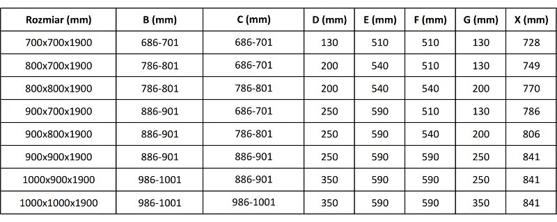 Mexen Roma DUO ajtó - Zuhanykabin, átlátszó üveg / króm profil, 854-090-090-02-00
