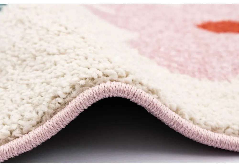 Elefántcsont színű gyerek szőnyeg 80x150 cm Dazzy Cream – FD