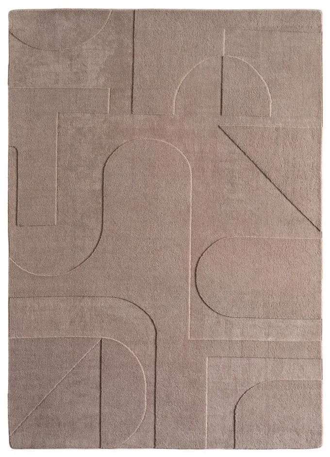 Világosbarna mosható szőnyeg 240x340 cm Pompei 1614 – Ayyildiz Carpets