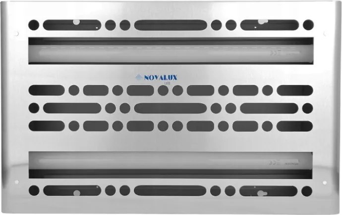 Rovarölő lámpa Led 2x7W X30EL rozsdamentes Novalux Haccp