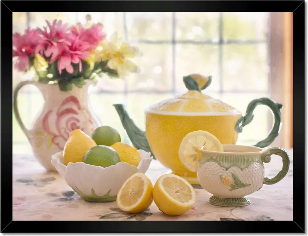 Poszterek keretben 40x30 Tea a csészéből