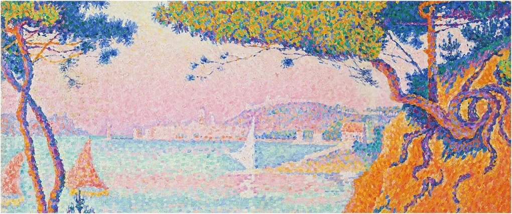 Fotótapéta Flizelin Dekoratív tapéta Színes tájkép 250x104 Ragasztó