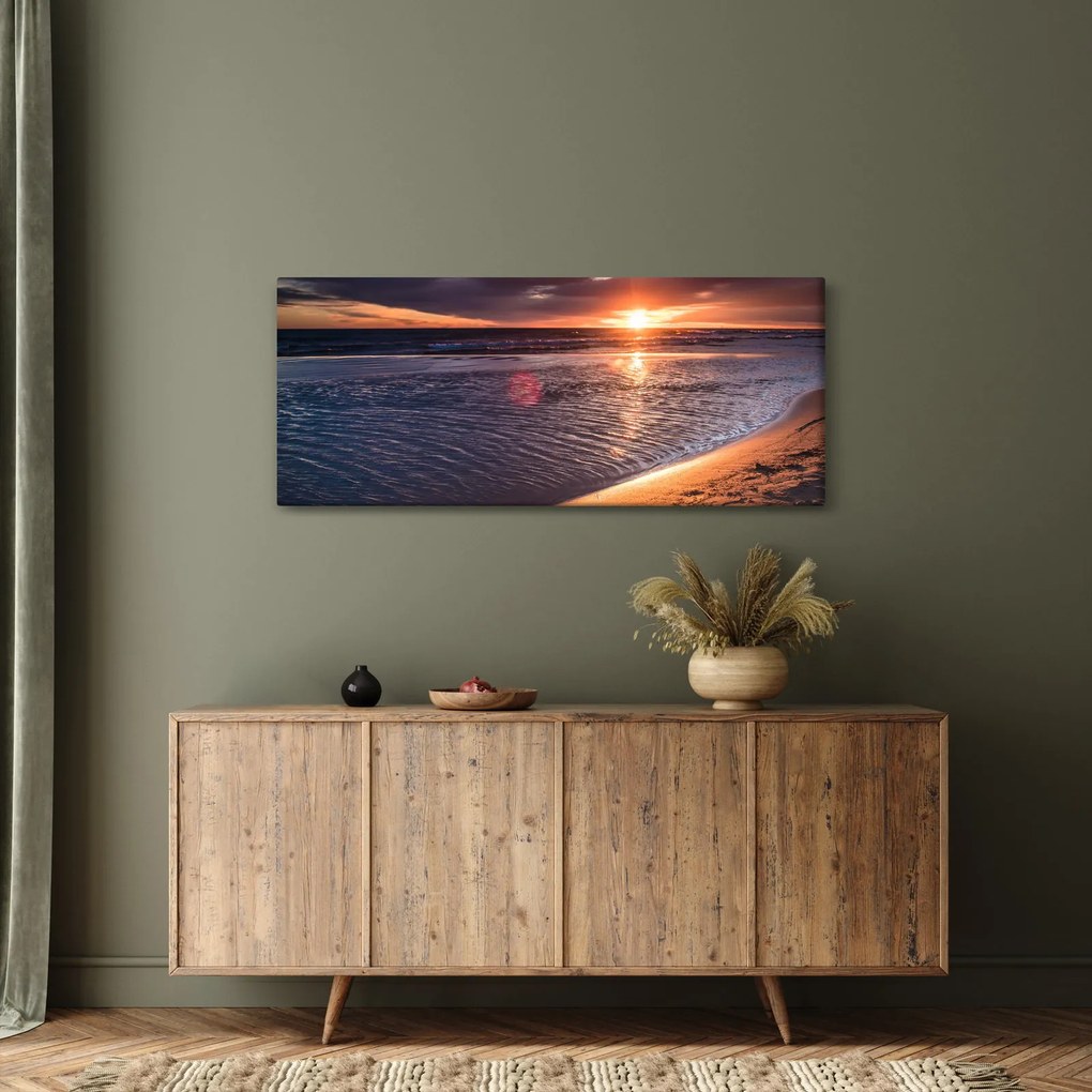 Napnyugta képe (120x50 cm)