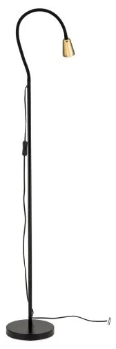 Orion - DOTTY flexibilis állólámpa 1xGU10/10W/230V fekete/sárgaréz