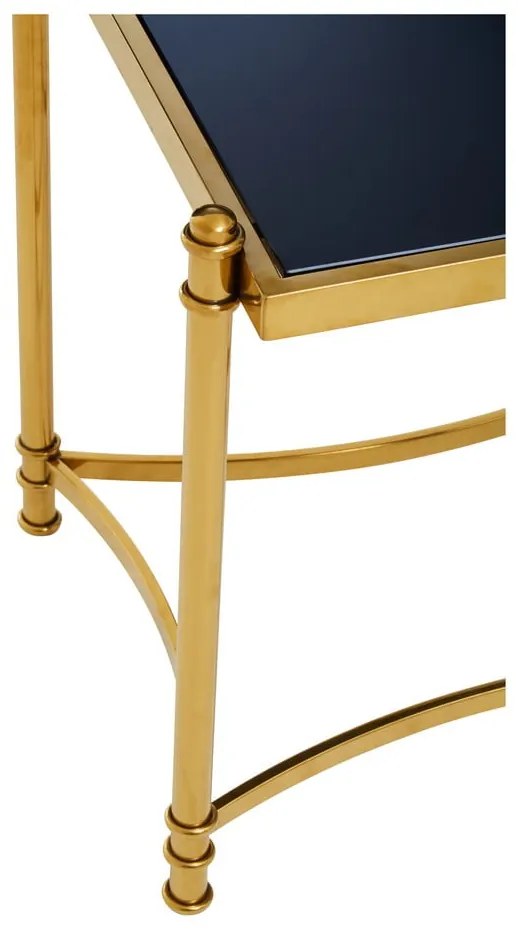 Tárolóasztal üveg asztallappal 50x56 cm Ackley – Premier Housewares