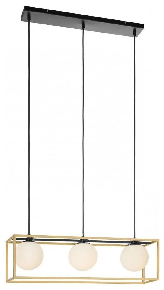 Redo 01-3057 - Csillár zsinóron ZODIAC 3xE14/28W/230V