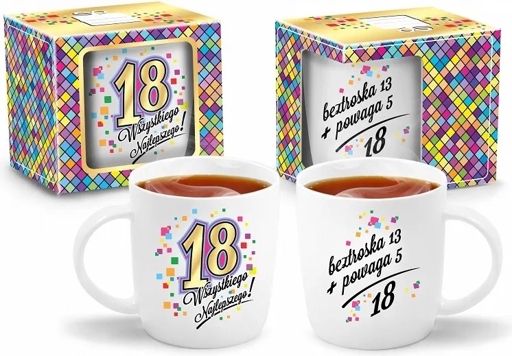 Bögre 18 Éves Születésnap Boldog Születésnapot