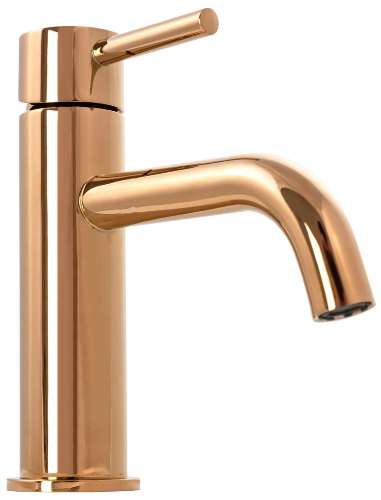 Rea Lungo rose gold fürdőszobai mosdó csaptelep