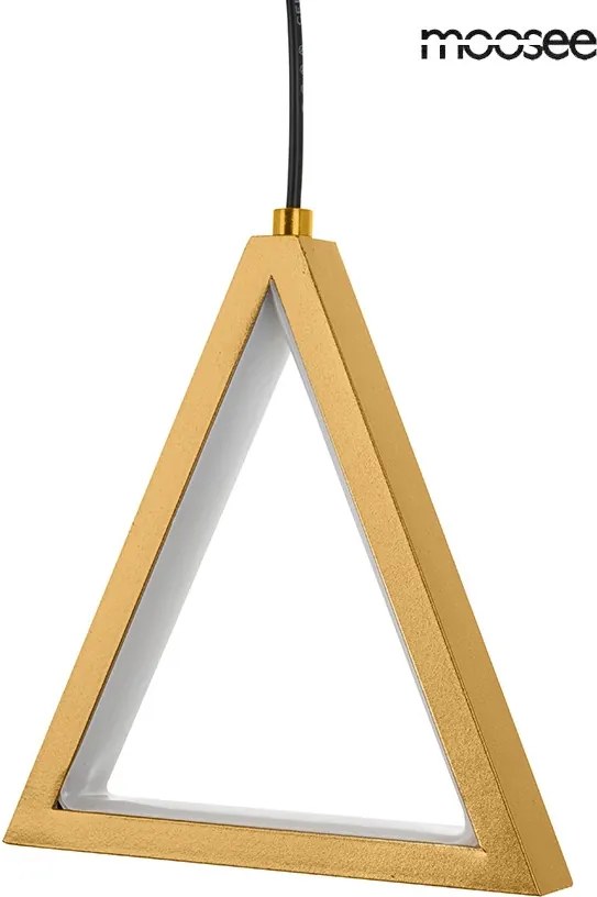 KING HOME MSE010100331 ACUSTICA Többágú Függesztett Lámpa Arany LED IP20