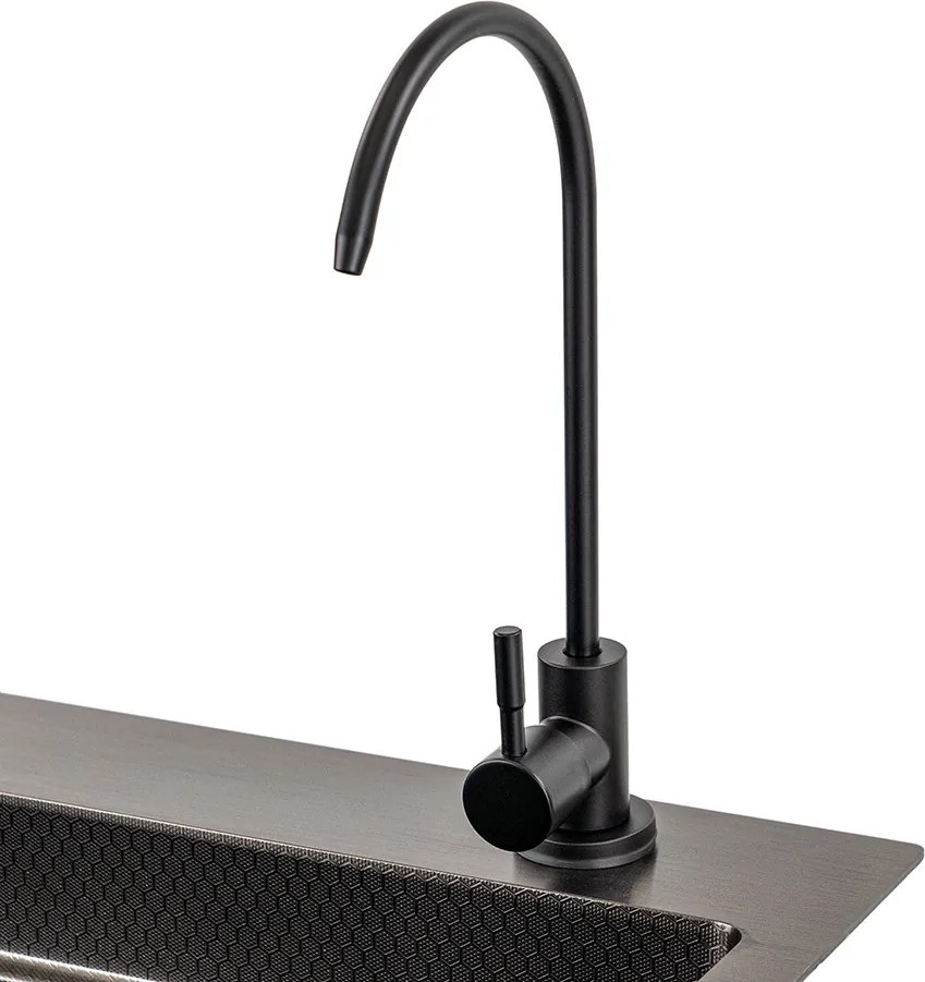 Víztiszító csaptelep mosogató tálcához