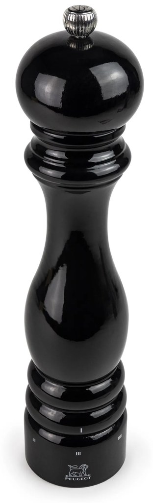 Peugeot Paris U'Select só- és borsőrlők Lakkfekete 30 cm Borsőrlő