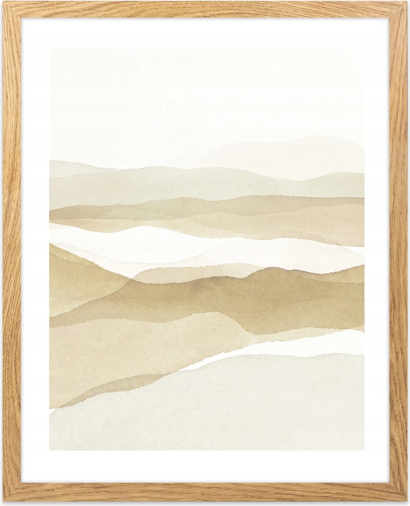 Natúr képkeret 40x50 cm-es méretben