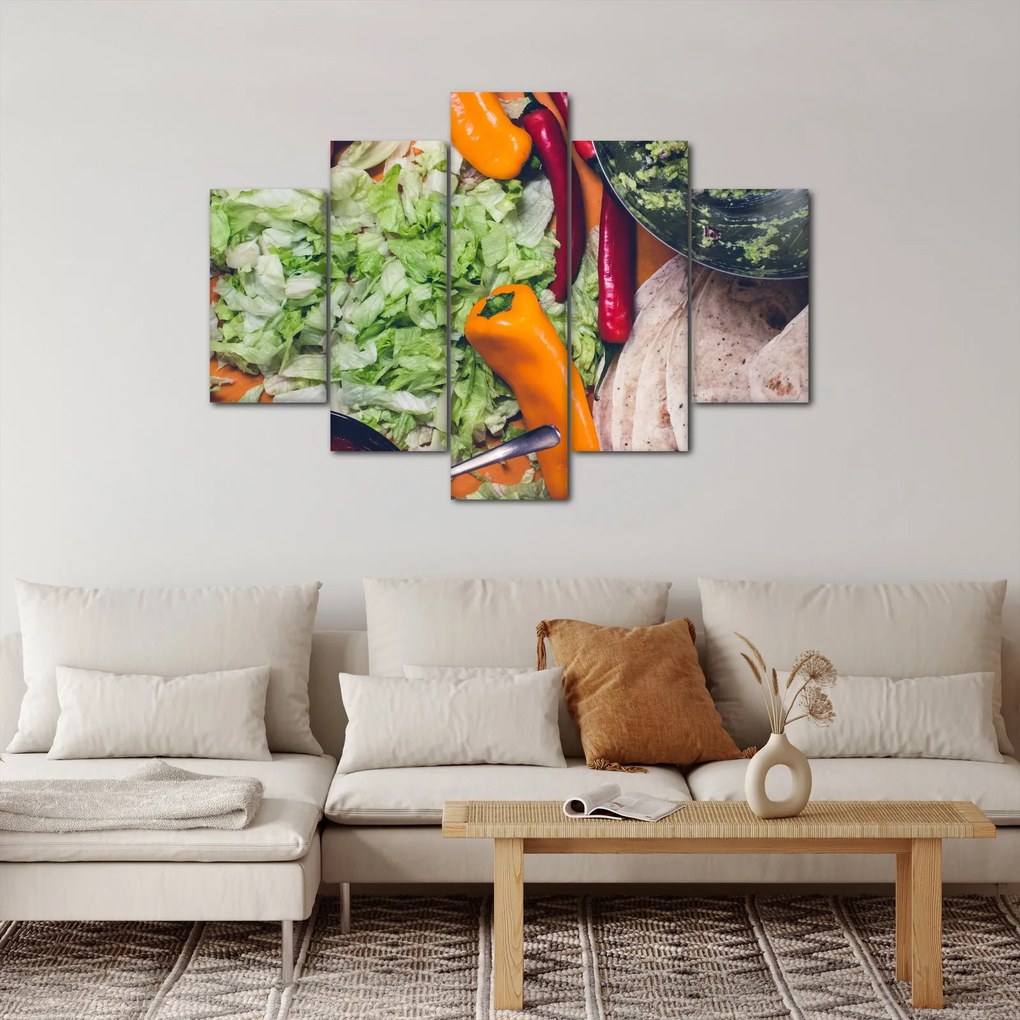 Zöldségek képe (150x105 cm)