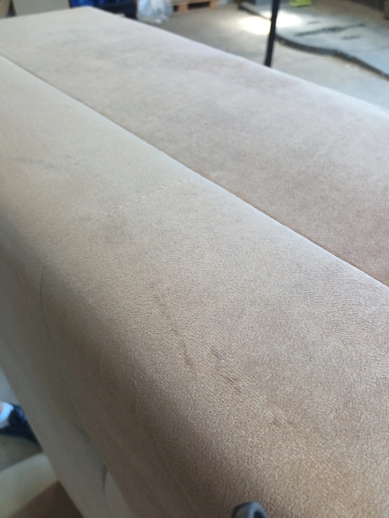 AKCIÓ Kinyitható U-alakú ülőgarnitúra VENORIA 285x146 cm, bézs + 2 párna INGYEN II. osztály