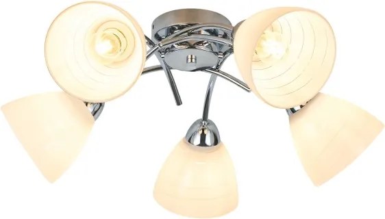 Felületre szerelhető csillár CLARA 5xE27/15W/230V fényes króm
