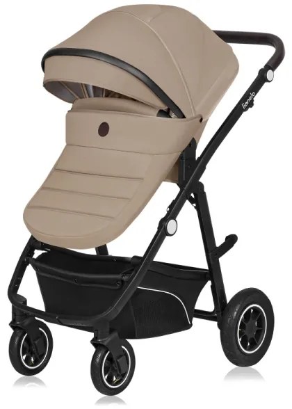 Lionelo - Kombinált 3 az 1-ben babakocsi BIANKA bézs homokszín