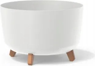 Gracia virágtartó magas 26 cm fehér 22L Lábak Utántöltő