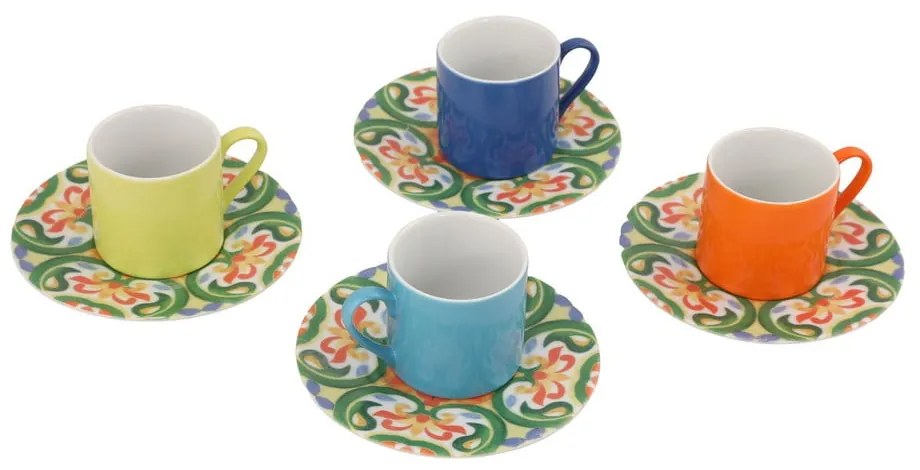 Porcelán csésze szett 4 db-os 0.1 l – Hermia