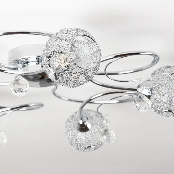 Eglo 32103 - LED felületre szerelt csillár VELAGO 5xG9/33W/230V fényes króm