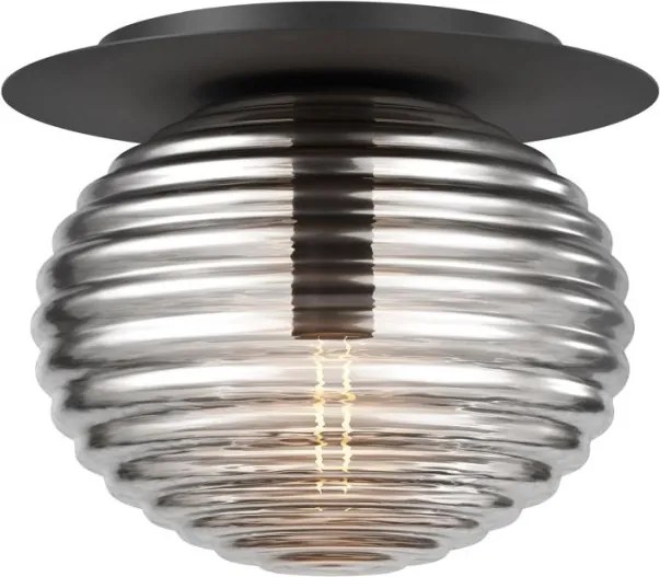 MAYTONI MOD268CL-01B REELS Modern Mennyezeti Lámpa Fekete, Füstös E27 IP20