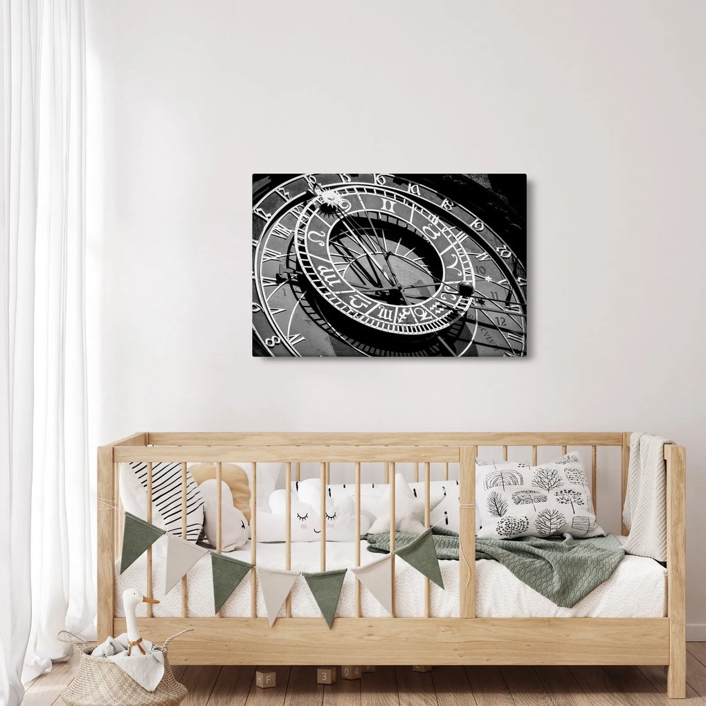 Kép - Csillagászati óra, Prága, Cseh Köztársaság (90x60 cm)