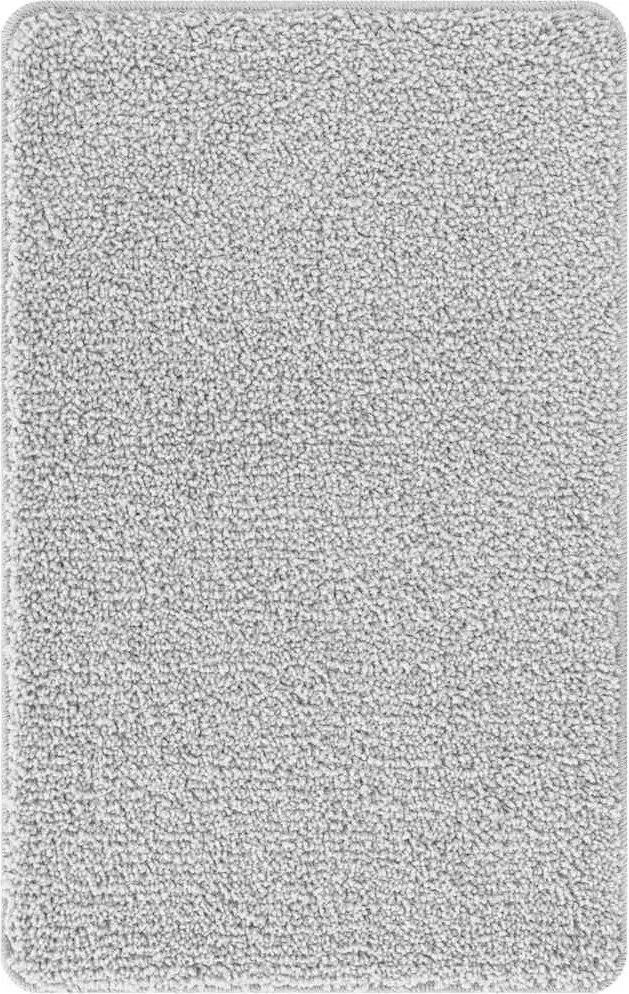vidaXL Csúszásmentes Fürdőszőnyeg Szürke 50 x 80 cm PP