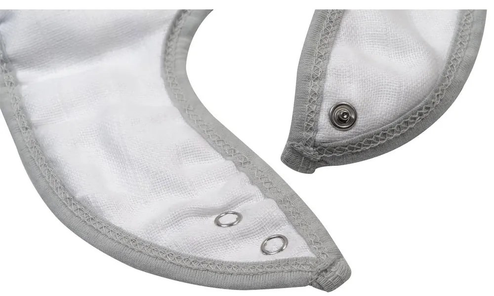 Dots szürke muszlin előke - Kindsgut