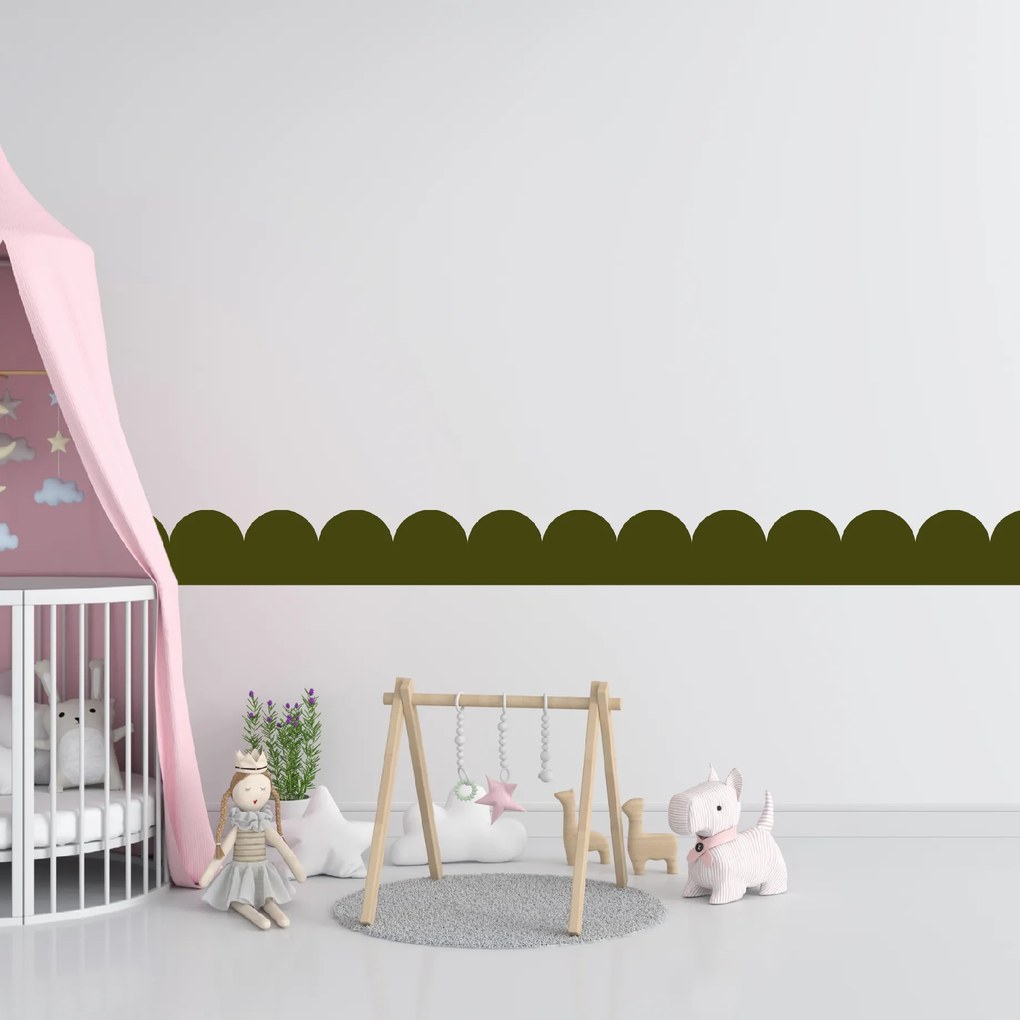 PIPPER. Textil öntapadó tapéta - Mini Ív - Khaki színű Szín: Sápadt