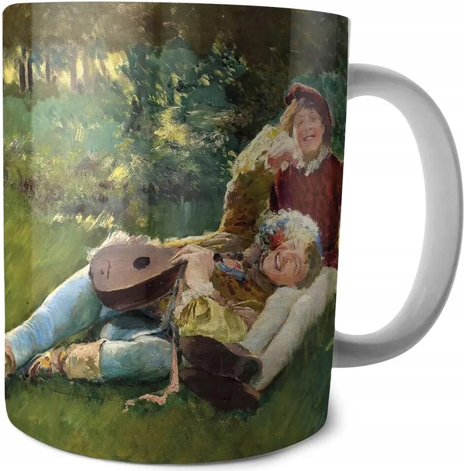 Bögre Vidám páholyok Leon Wyczółkowski