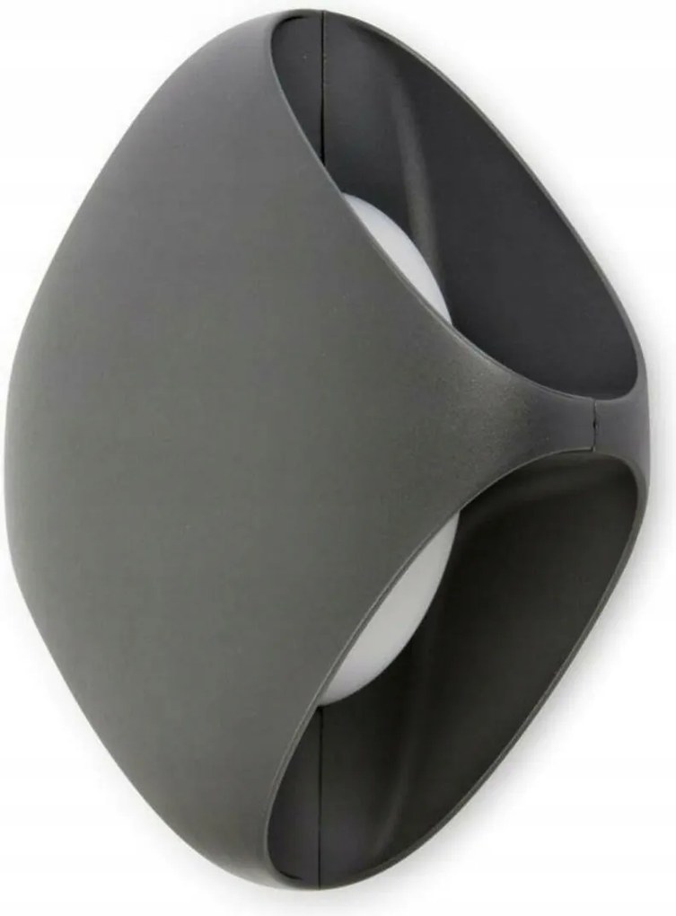 Faro Bu-oh fali lámpa, Led, IP65, 12W, 3000K, sötétszürke