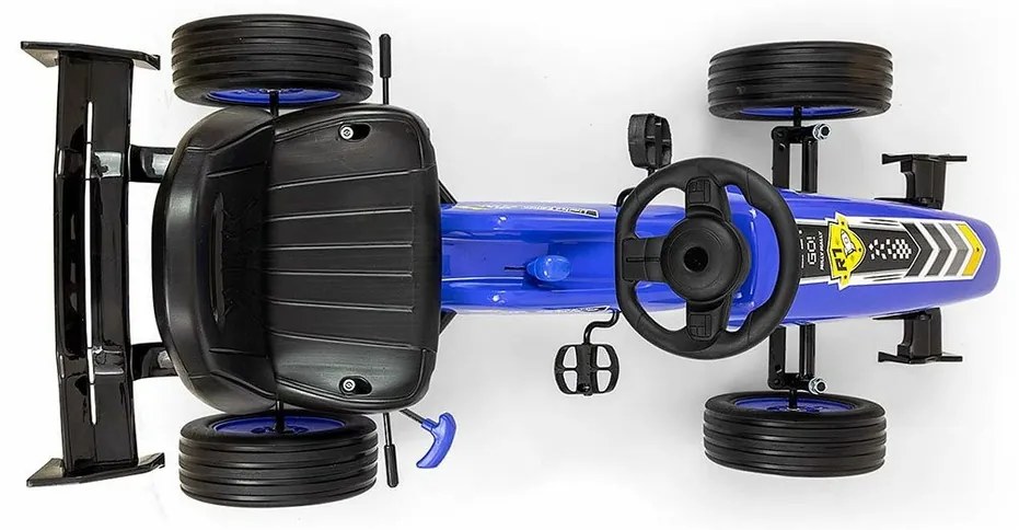 Milly Mally Go-kart Rocket,gokart, kék