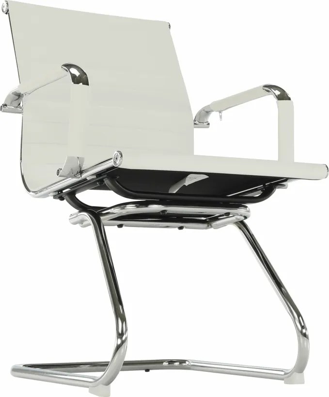 Tárgyalószék, fehér, AZURE 2 NEW TYP 2