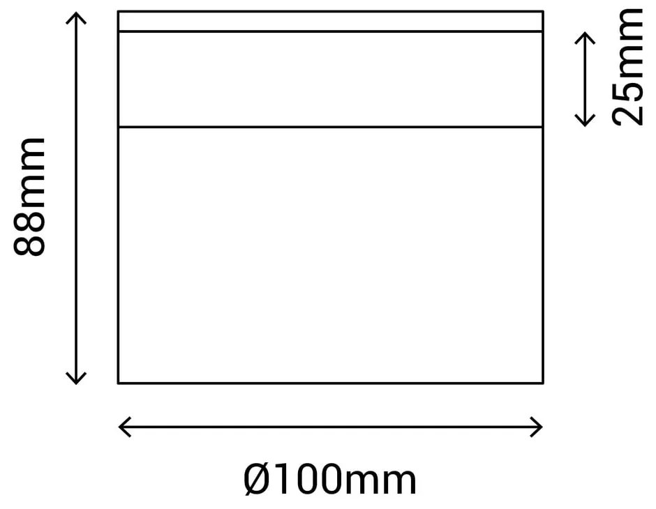 Congo barna mennyezeti lámpa, ø 10 cm - SULION