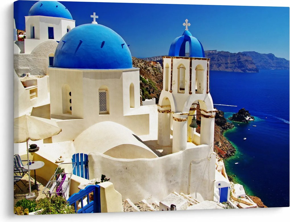 Kép - Santorini, Görögország (70x50 cm)
